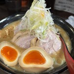 麺処 花田 - 味噌味玉チャーシュー麺　1260円