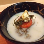 銀座 しのはら - 白味噌御椀