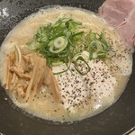 鶏白湯らーめん芦屋焔 - 