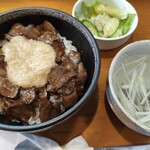 牛たん炭火焼 仁 - 料理写真:牛たんとろろめし1.5倍1,298円(税込み)