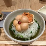 茶寮 フクチャ - お茶漬け完成