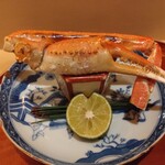 銀座 しのはら - 焼き蟹