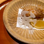 銀座 しのはら - フグの竜田揚げ