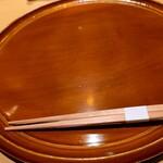 銀座 しのはら - 椀前の箸交換