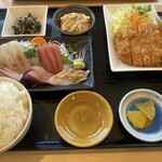 ふらっとごはん。 - 料理写真:2026.1 ぷらっと御膳（白飯大盛り）／1780円＋50円