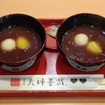 夫婦善哉 - 栗入り善哉