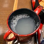砂場 - 蕎麦湯