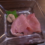 日本酒 紫 - 山桜いぶしの生ハム