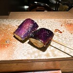 炭割烹 新谷 - お茄子 ◎