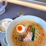 帆立と鯛と麺 - 料理写真: