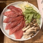 炭火と煮込み ひとたらし - 鰤しゃぶ