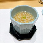 鮨たかはし - 茶碗蒸し(そばの実のあんかけ)