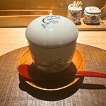 炭割烹 新谷 - 自家製茶碗蒸し