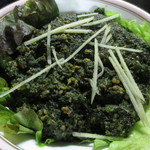 ディル レストラン - 拡大図（ほうれん草キーマ）