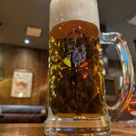 びっくりドンキー - ドリンク写真:ドンキーハウスビール中800円