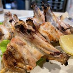 やきとり八重 - 若鳥の手羽先（２本）