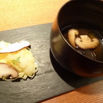 アバロッツ - 三輪の手打ち素麺　蕪と椎茸