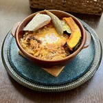 バルバルキッチンアメリ - ランチ：ビーフシチューエッグドリア(¥1,500)