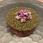 야키니쿠 우시고로 긴자점 - キャビアのユッケ