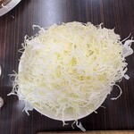 キングスポート - キャベツを真上から見た図。