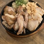 鶏魂 鶏魂鳥福３号店  - 鶏の半身焼き