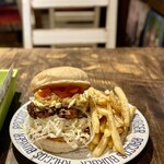 ラコスバーガー - チキンタツタセット