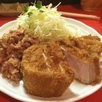 かつの玄琢 - このボリューム！
間違いなく美味い