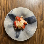 タイ料理 みもっと - いちごと牡丹海老のソムタム