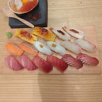 寿司 牡蠣 新宿スシエビス - 