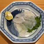 水府庵 - 豊後水道とらふぐお刺身