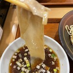 麺道 ひとひら - 特製淡麗醤油つけ麺