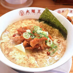 大阪王将 - 料理写真:かしわバターらーめん