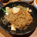 とん豚テジ - 海鮮チャプチェ