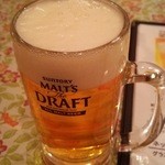 エパレット - 生ビール420円+税
