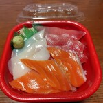 福島丼丸 - 料理写真:三色丼