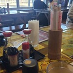 漁協食堂 - お箸と調味料類