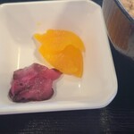 漁協食堂 - お新香