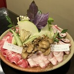 今帰仁アグー料理一式 長堂屋 - 料理写真: