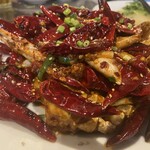 知音食堂 - ワタリガニの山椒と唐辛子炒め️