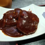 ほびーい喫茶店 - ハンバーグ断面