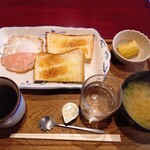 白島屋 - モーニングセット