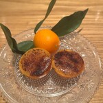 やまぐち - 金柑とフォアグラクレームブリュレ