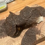 やまぐち - 黒トリュフで下が見えなくなったけど、リゾット