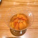 やまぐち - 雲丹と紅まどんな、人参ピューレ