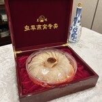 銀座 飛雁閣 - これがデザートになるそうです、燕の巣