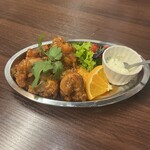 大衆中遊華食堂 八戒 - ふわっふわ卵のspiceチキン南蛮風