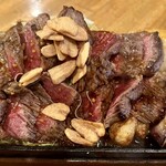 がんばれニッポン馬肉道場 馬喰ろう - 名物‼︎ガーリックステーキ