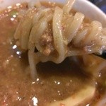 麺や マルショウ - 年に一度の鶏白湯つけ麺-台湾ミンチ&ニンニク投入すれば"台湾つけ麺"化(2014/12)