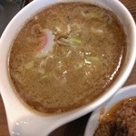 麺や マルショウ - 年に一度の鶏白湯つけ麺(2014/12)