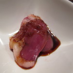 鳥長 - 肝3種盛り：砂肝、レバー、ハツ4